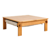 Large brutalist coffee table by Tage Poulsen, Denmark, 1960s.