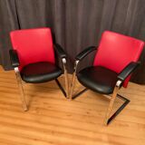 Pair of Löffler armchairs, Germany