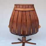 Lounge Swivel Chair by Hans Brattrud for Hove Mobler, 1970s