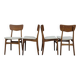 4 Scandinavian chairs
