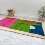 Handmade Moroccan Berber carpet 250 x 148 CM
