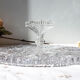 Vintage Crystal Pie Dish - Cut Crystal Serving Plate - Gateway - Centre d