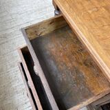 Drapery oak counter 1900