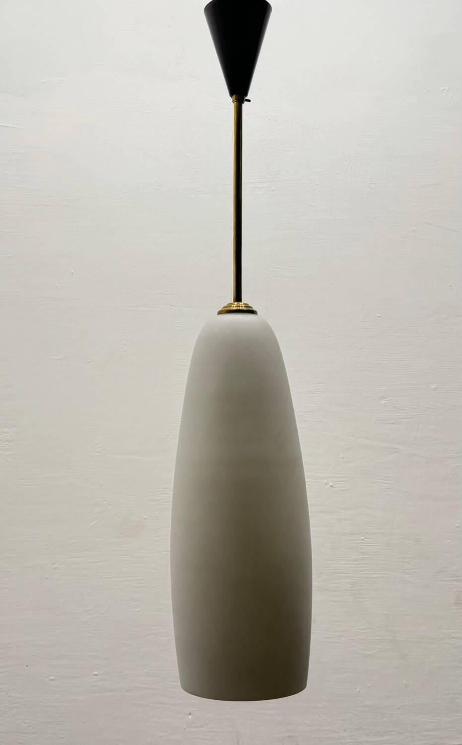 Italian Opaline Glass Light Pendant 1960’s