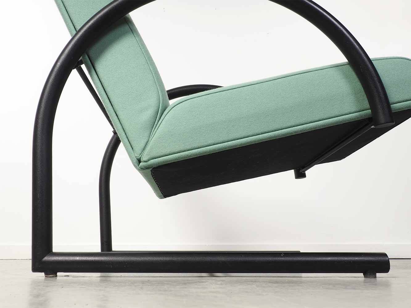 New upholstered Lounge chair – Mazairac & Boonzaaijer – 80s