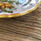 Flower plate to hang