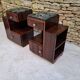 Art Deco bedside tables