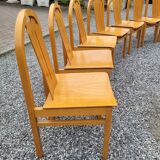 8 chaises baumann des années 70