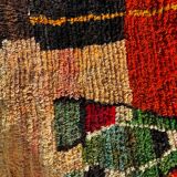 modern Berber bohemian Boujad wool rug