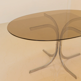 70's oval dining table
