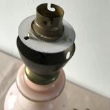 Pink opaline lamp