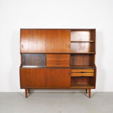 Danish design buffet with sliding doors by Poul Jessen, 1960's