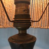 Lamp sandstone ceramic vintage 1960