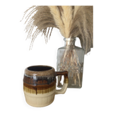 Vintage small brown mug