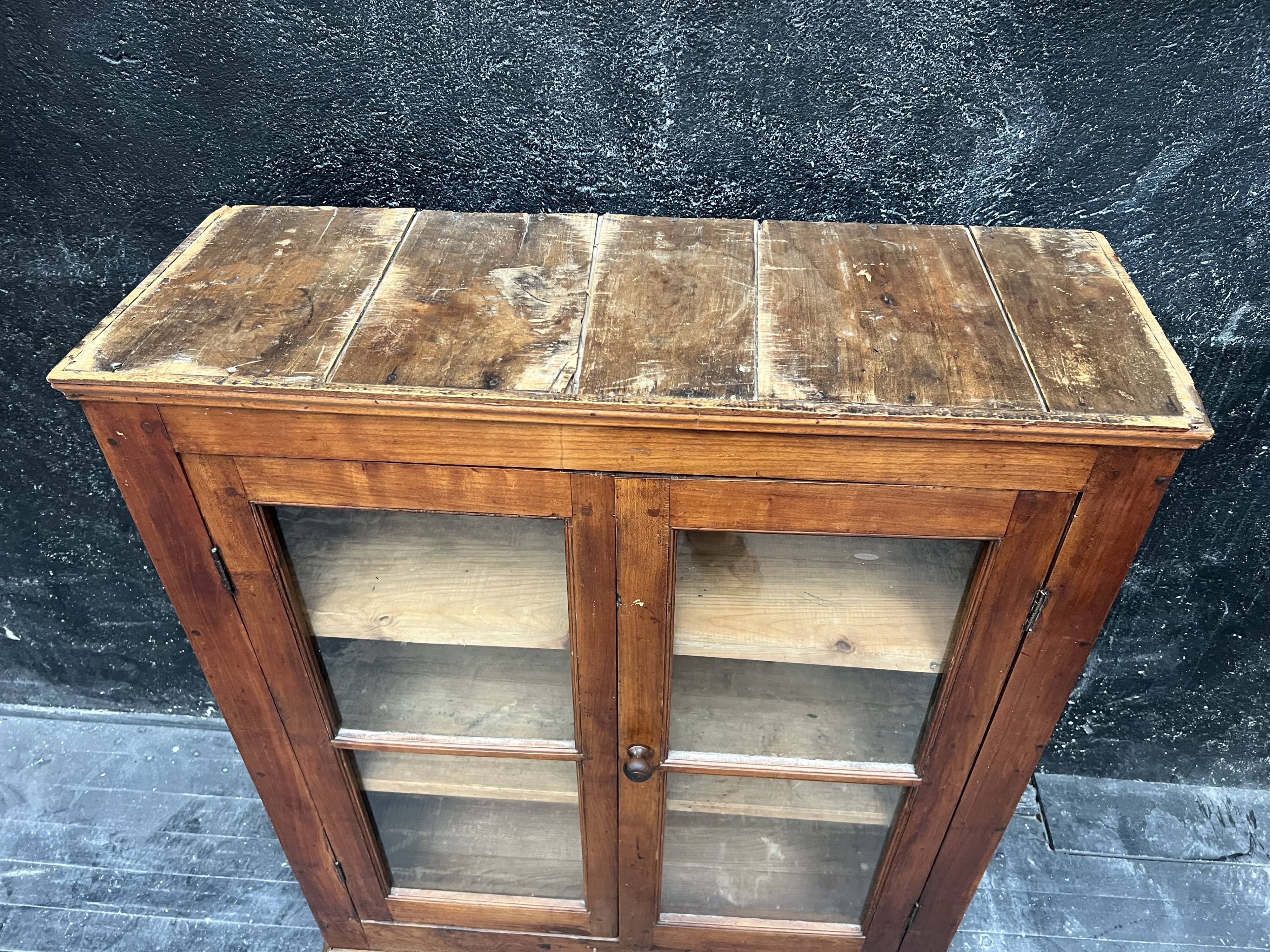 Showcase, wooden library.