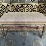 Louis XVI style entrance bench