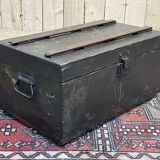 Travel trunk in fir early twentieth century