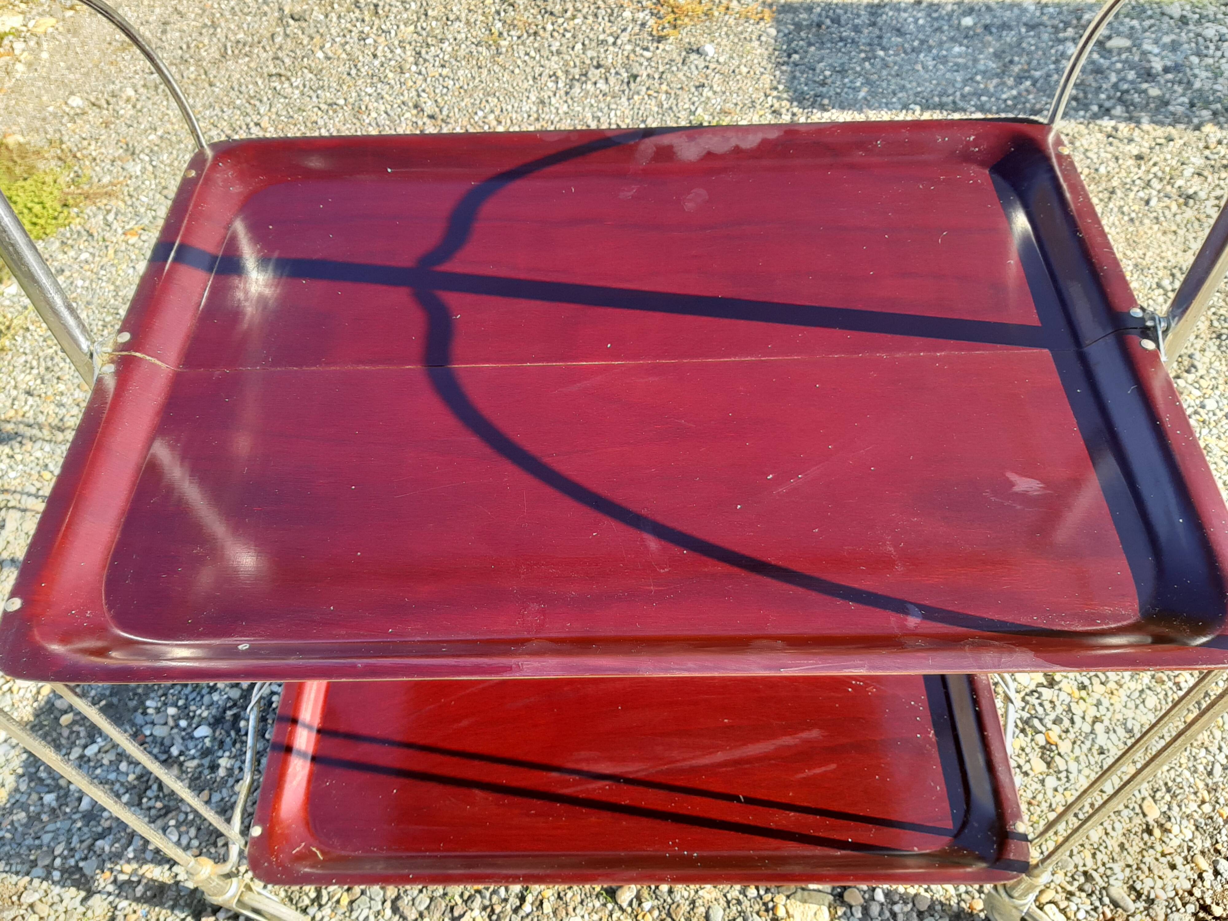 Vintage Dessert Foldable Chrome and Hard Plastic "Germinol"