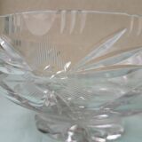 Crystal salad bowl