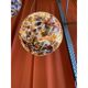 Murrine multicolors sphere in murano style glass
