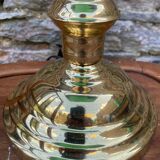 Notary lamp, banker in green opaline