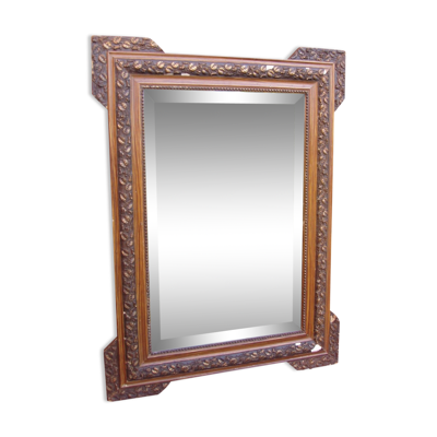 Miroir à glace biseautée époque et style Napoléon III
