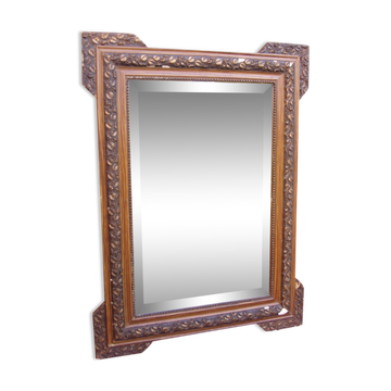 Miroir à glace biseautée époque et style Napoléon III