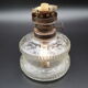 Oil lamp with mirror reflector
