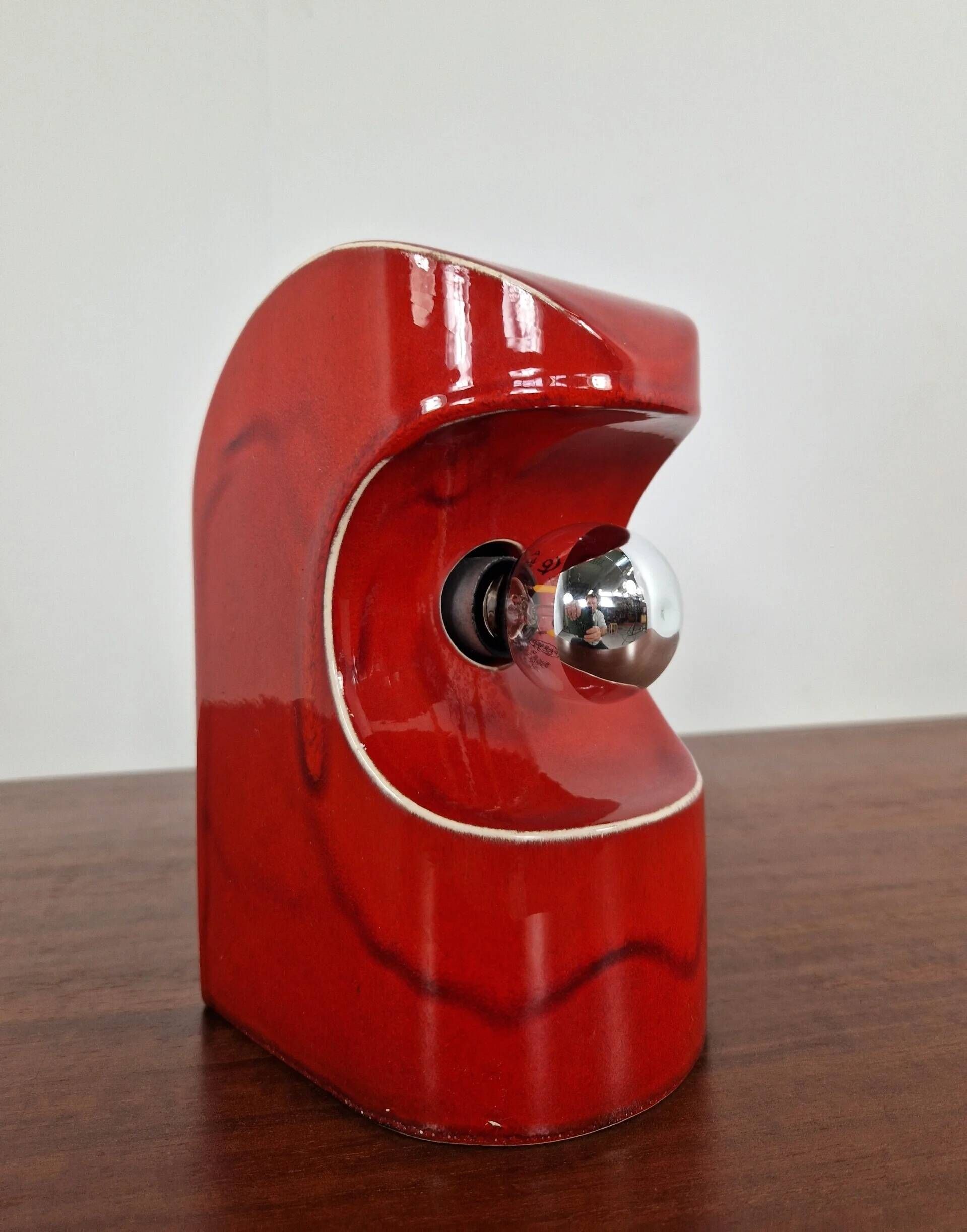 Ceramic table lamp | Space Age 1970s