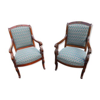 Pair of chairs restoration