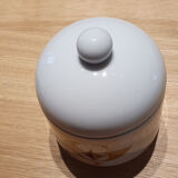 Porcelain sugar pot