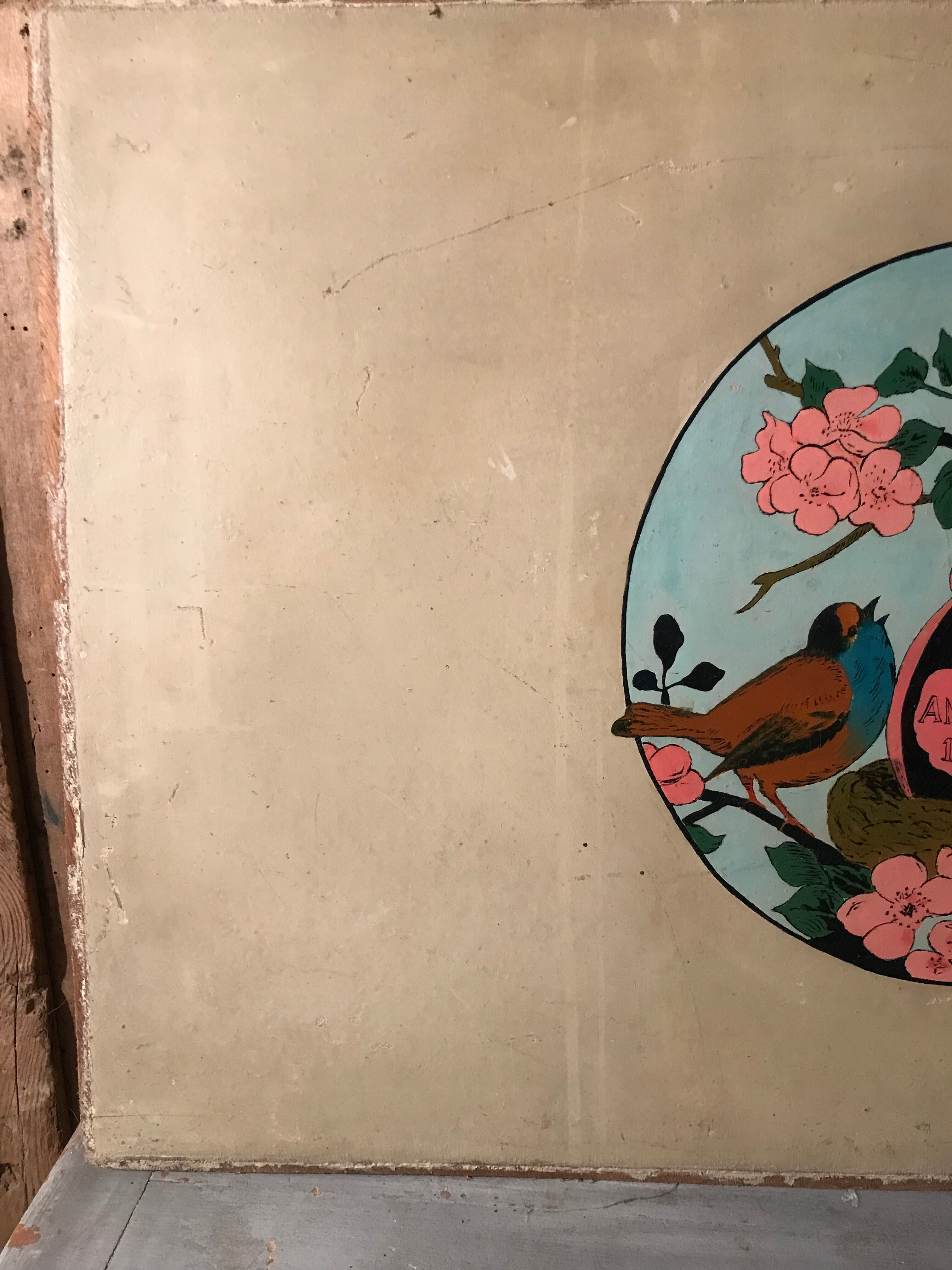 Decorative panel 30s