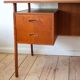 Danish teak floating desk by A.P. Svenstrup, 1960