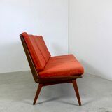MidCentury Boomerang Sofa by Hans Mitzlaff for Eugen Schmidt