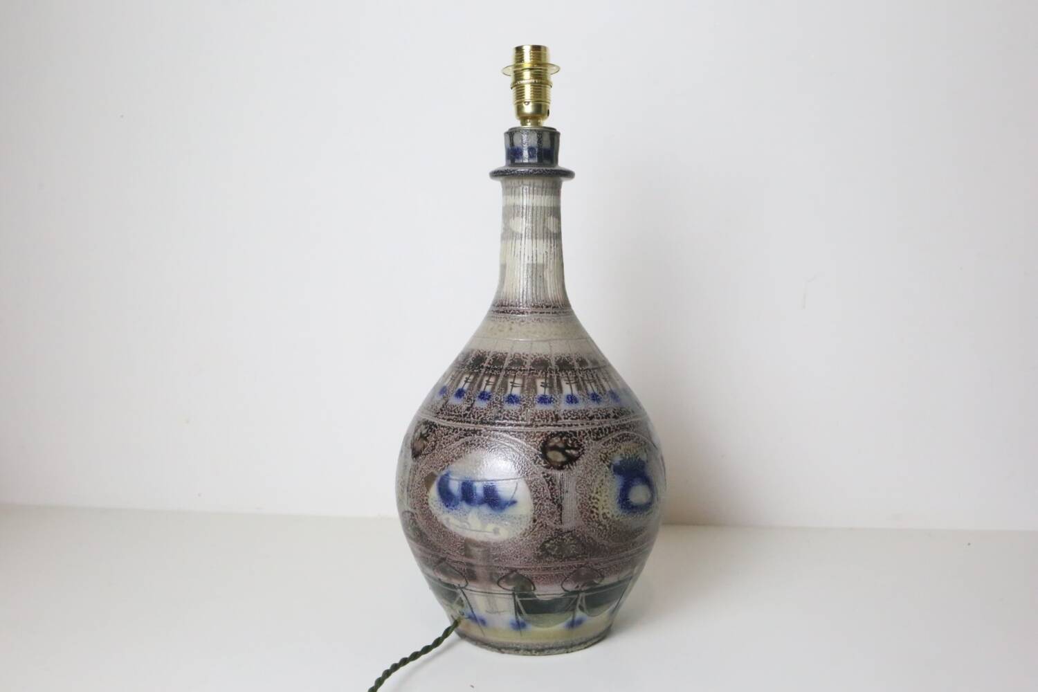 Lucas Antoine ceramic lamp base for Keraluc