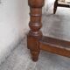 Rustic oak farmhouse table 19th -1m59