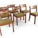 6 chaises dans le goût de Dyrlund 'Sentved'