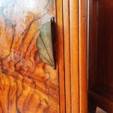 Pair of Art Deco bedside tables in solid blonde walnut – France 1930