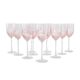 Set of wine glasses, French design, 1970s, made in France