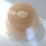 Old vintage opaline pink light orange shade