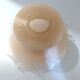 Old vintage opaline pink light orange shade