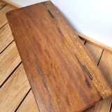 Old wooden box desk