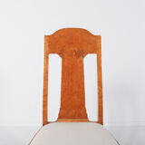 Pair of chairs in bramble wood from Nordiska Kompaniet