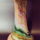 Blown glass vase from Cristallerie Pierre de Lune