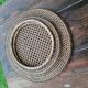 Round wicker fruit cup braid