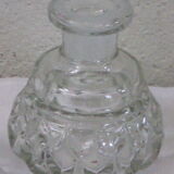Lot of two glass decanters