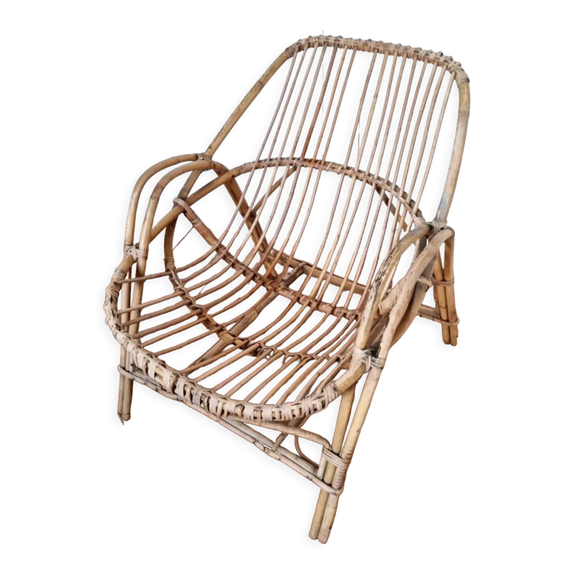 Fauteuil en rotin