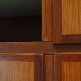 Teak wardrobe, Danish design, 1970s, manufacturer: Omann Jun