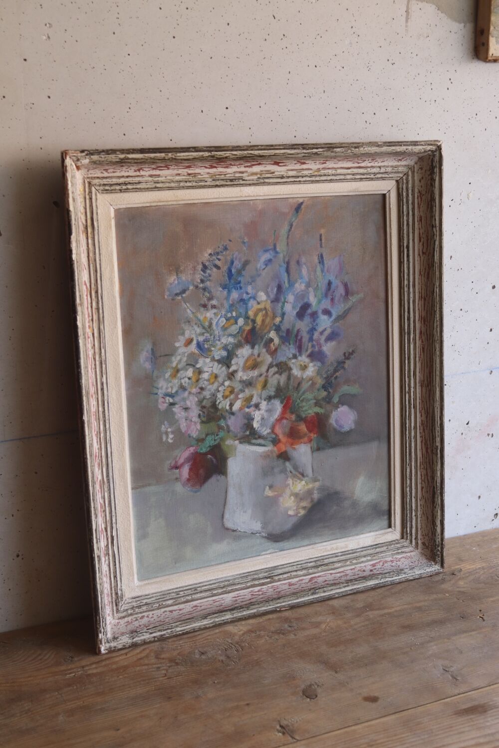 Bouquet of wildflowers painting