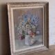 Tableau bouquet de fleurs des champs